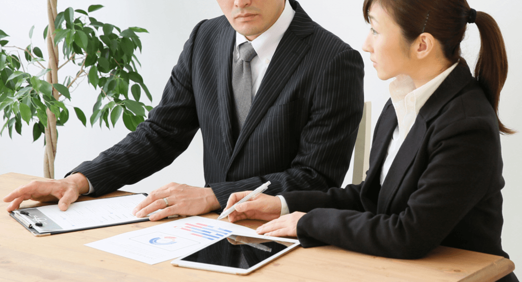 オフィスでの仕事