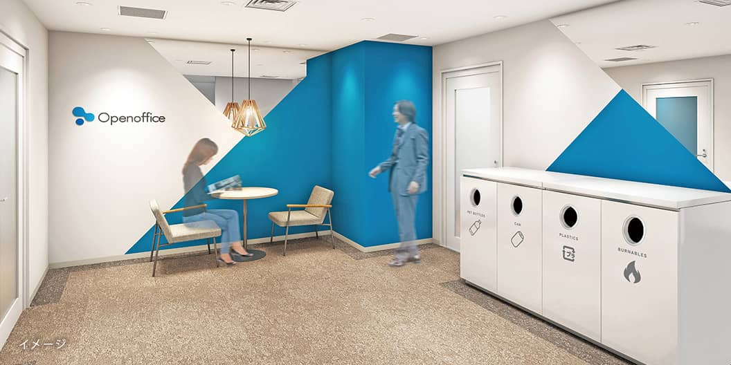 【オープン情報】2025年12月1日「オープンオフィス(OpenOffice)天神グラスビルディング」がオープン&入居受付中