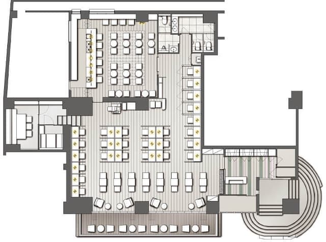 その他_フロアマップ。施設内のフロア案内図です。©WORK COURT