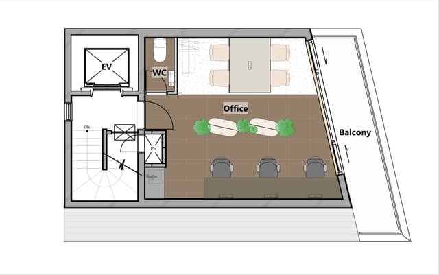 個室(セットアップ)_5Fフロアマップ