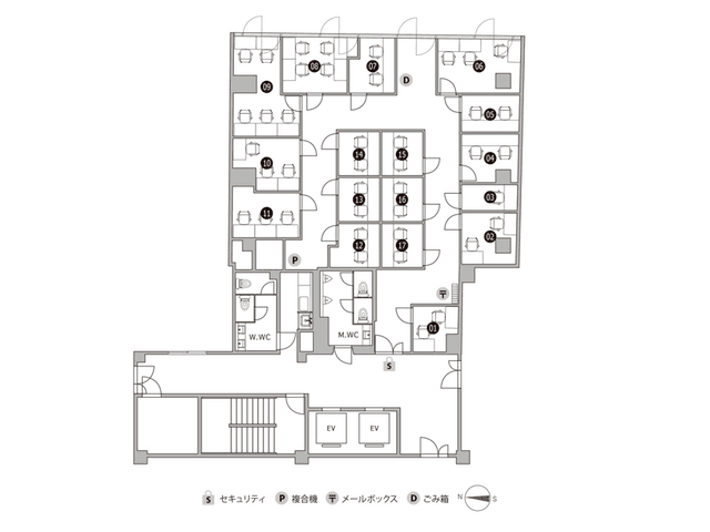 3F フロアMAP