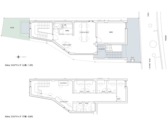 その他_フロアマップ。施設内のフロア案内図です。