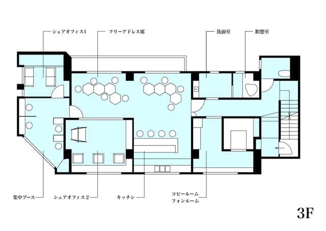 その他_フロアマップ(3F)。