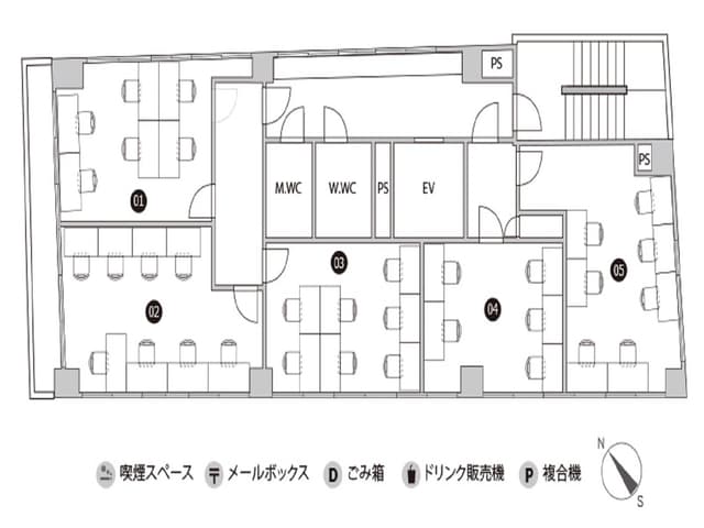 6F フロアマップ