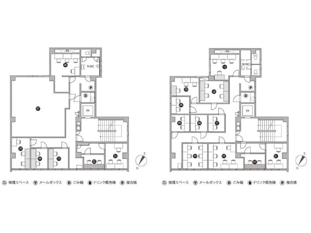 3~4F フロアMAP