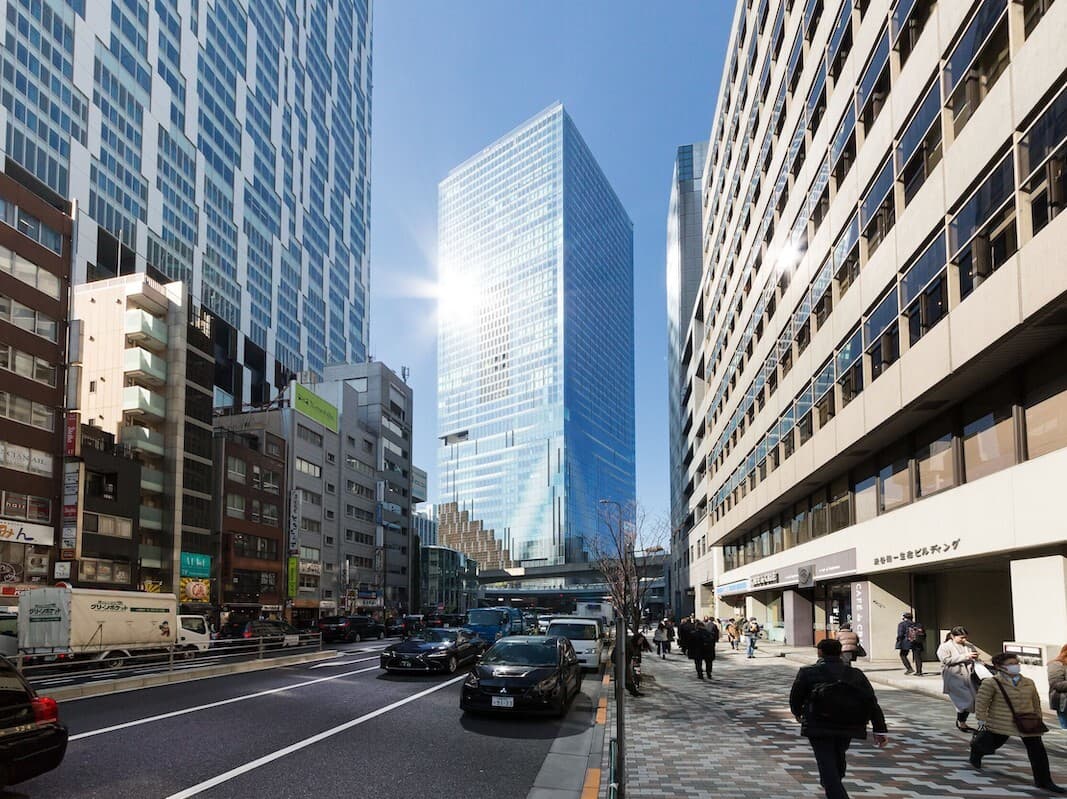 外観_渋谷スクランブルスクエアは47階建て、高さ約230Mの高層ビルです©WeWork