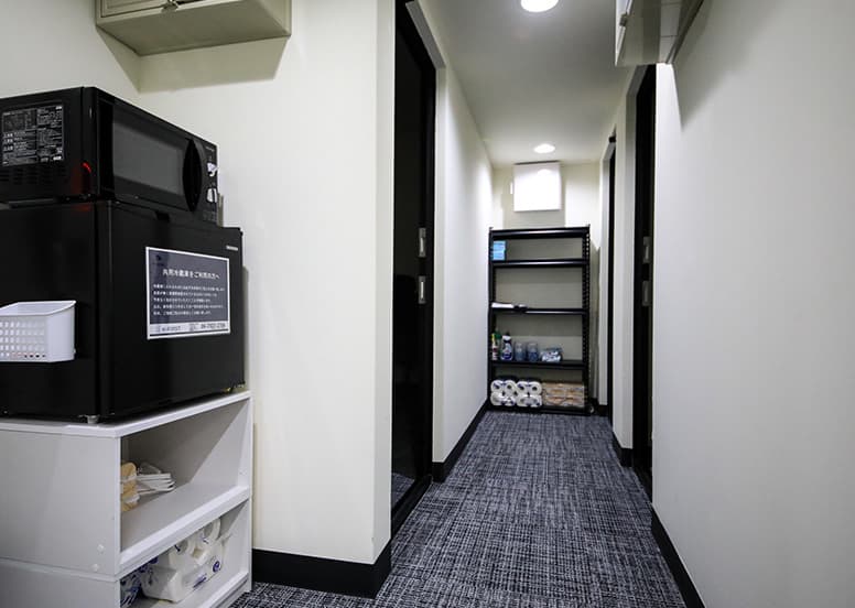 レンジ_ストック棚