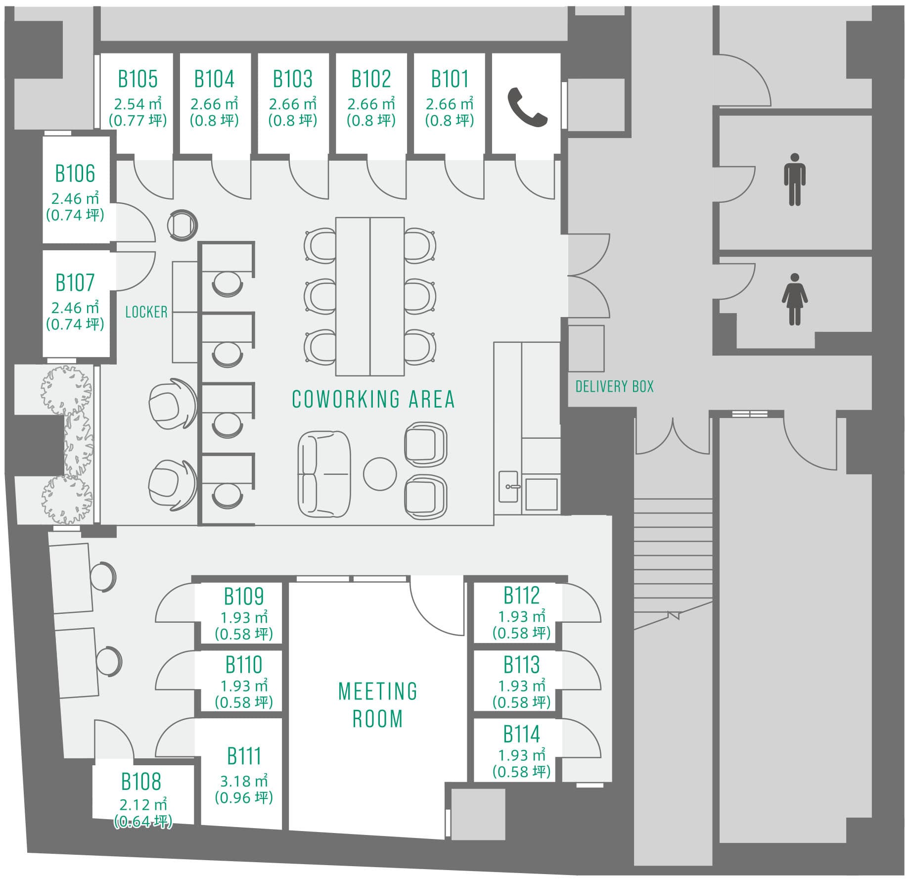 _フロアマップ_B1F