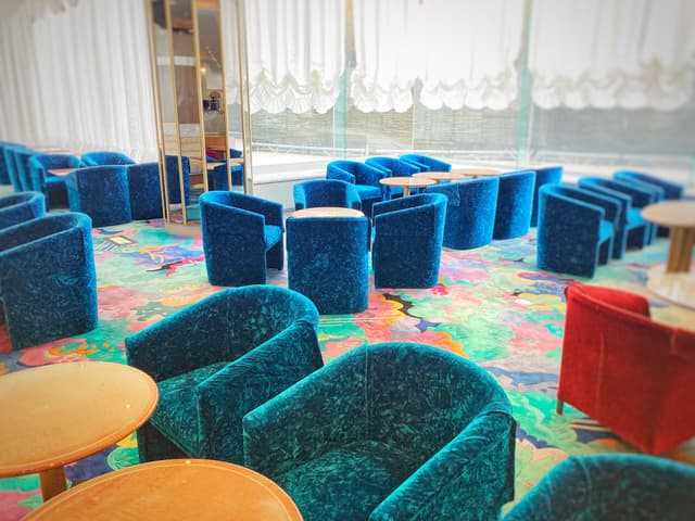 共用部_ゲストエリア。ゲストと直接打ち合わせなどに利用できます。