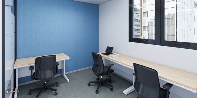 専有部_個室。家具付きです。※画像はイメージです。©Regus