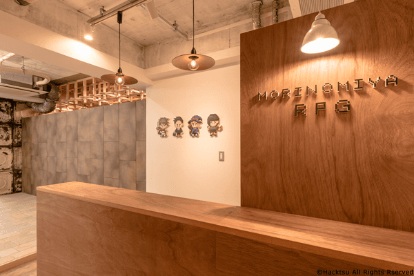 受付_受付スタッフが来客対応などを行います