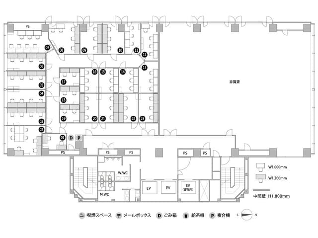4F フロアMAP