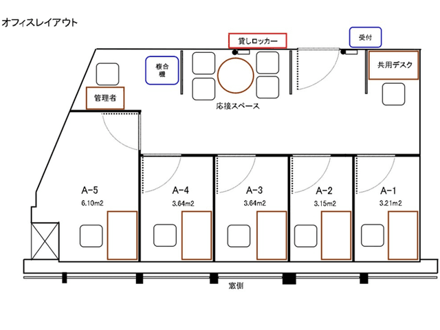 その他_フロアマップ。施設内のフロア案内図です。