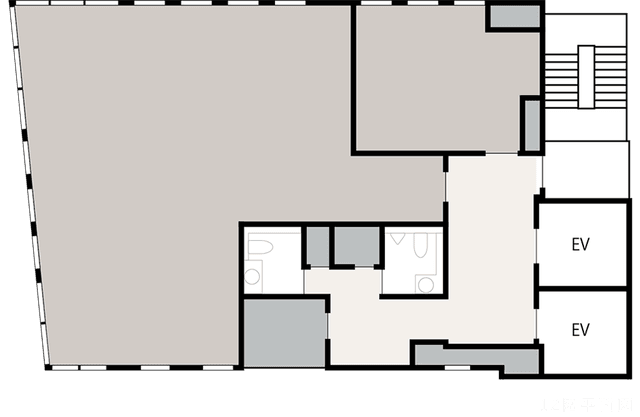 その他_フロアマップ(ワンフロアオフィス)ⒸNISSO