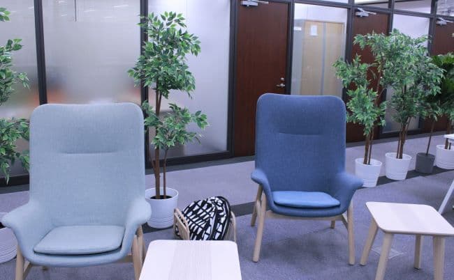 リラックスチェアもご用意してます
