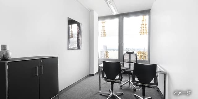 個室。家具付きのお部屋です。※画像はイメージです。©Regus