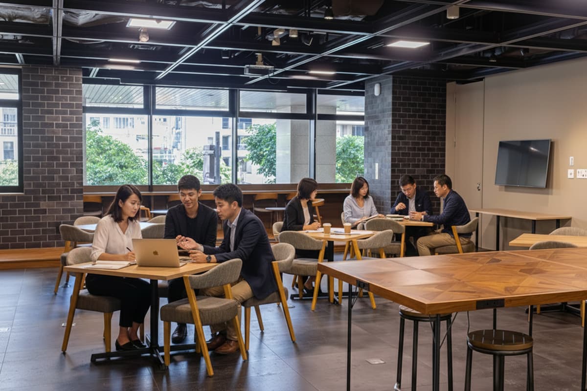 タイムス店写真_コミュニティエリアモデル有