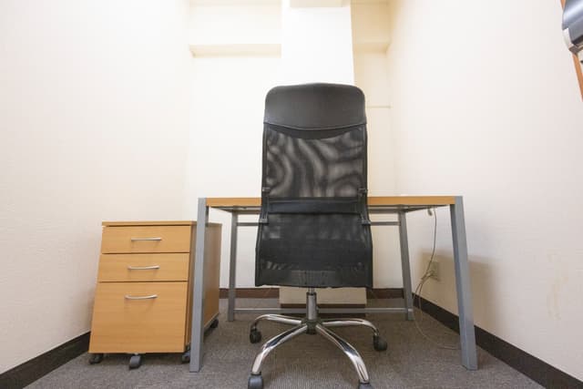 専有部_個室。登記・各部屋個別ポストの利用ができます。