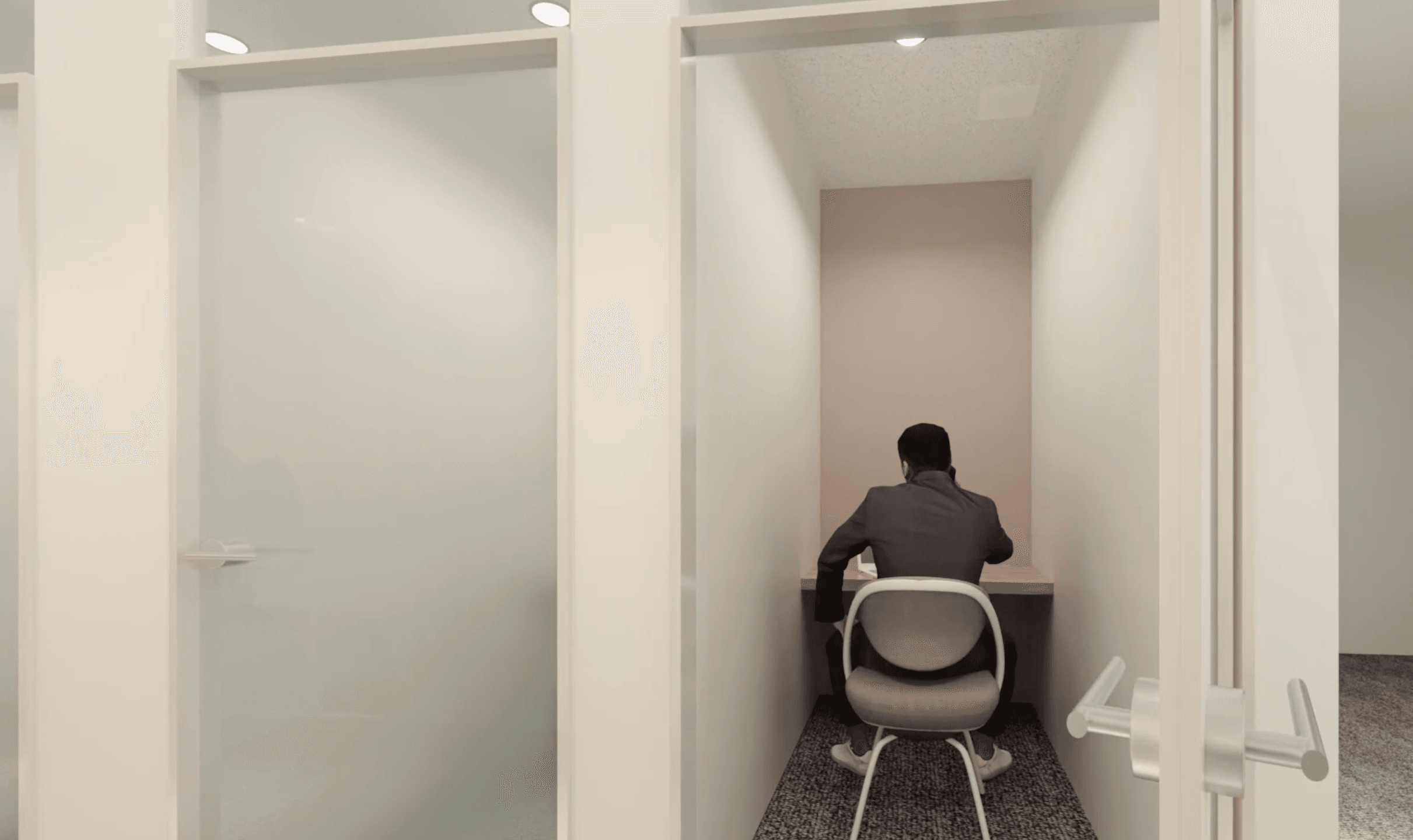 その他_フォンブース。無料で利用可能です。※写真はイメージです。