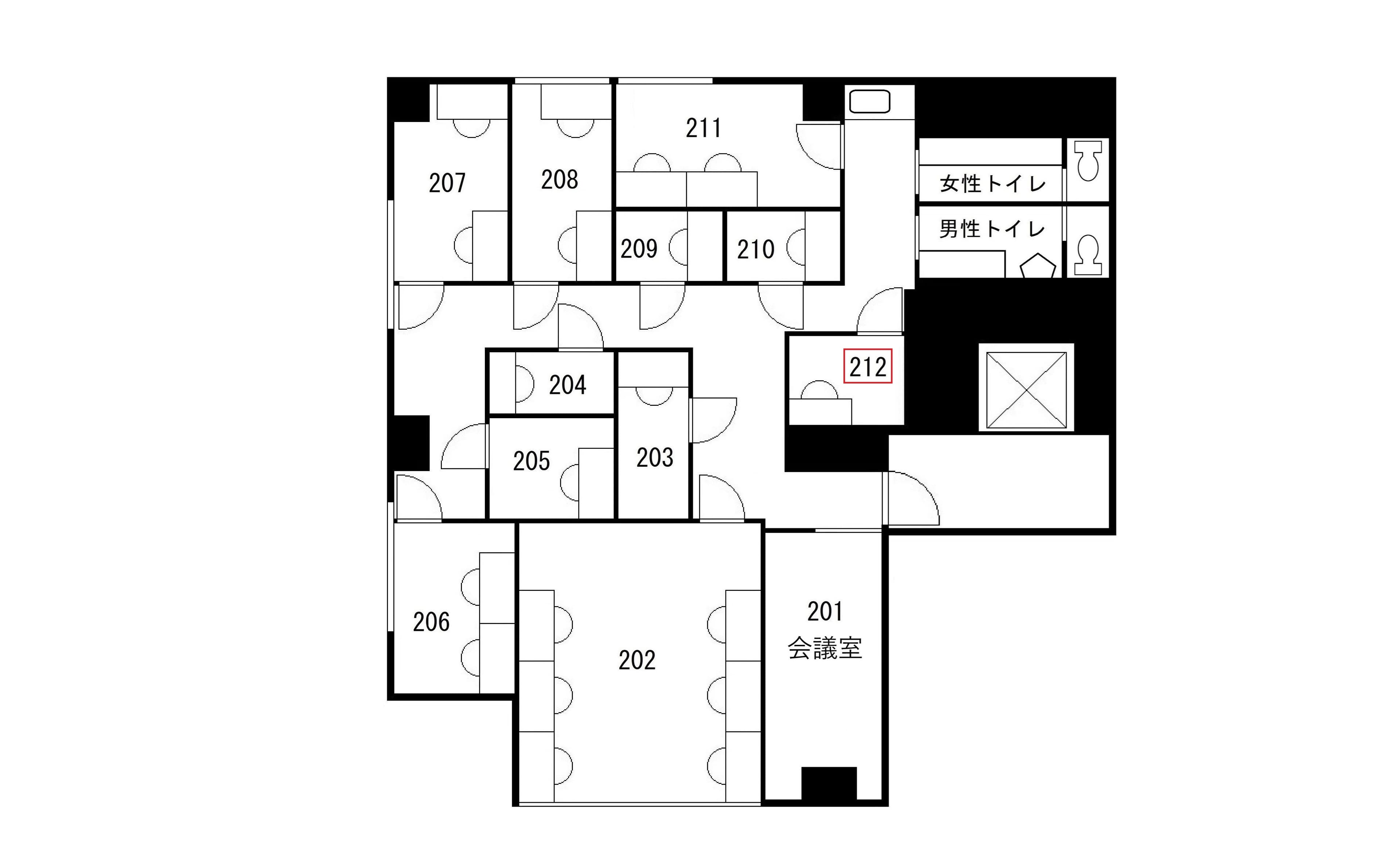 福田ビル平面図j