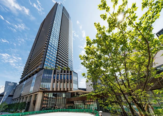 ビル最上階の42Fに位置するオフィス