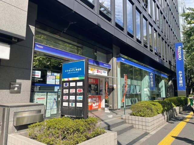 近隣の銀行_みずほ銀行 神谷町支店 (徒歩1分)