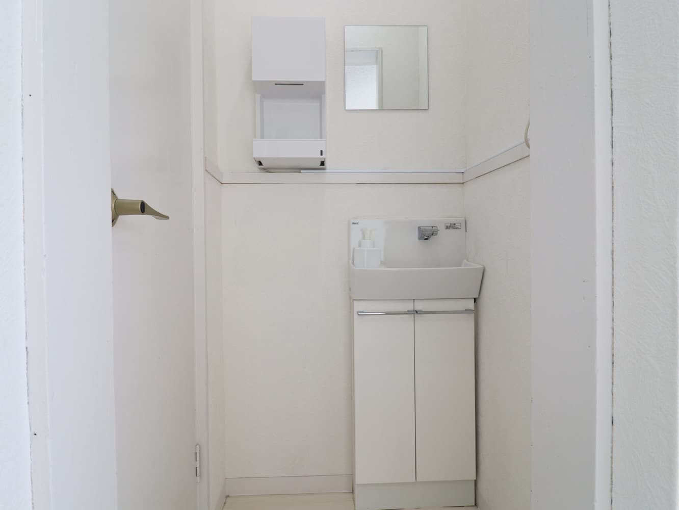 共有部_手洗い場。共有部も24時間365日利用です。