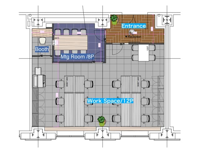 区画図_3階F区画。
