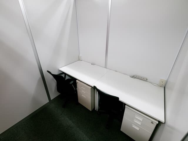 個室_個室では住所利用が可能なため、拠点を固定して事業を行う方にピッタリです。