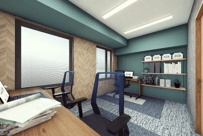 個室。家具付きのお部屋です。※画像はイメージです。©bizcomfort