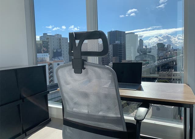 北浜からあべのハルカスまで眺めることができます。