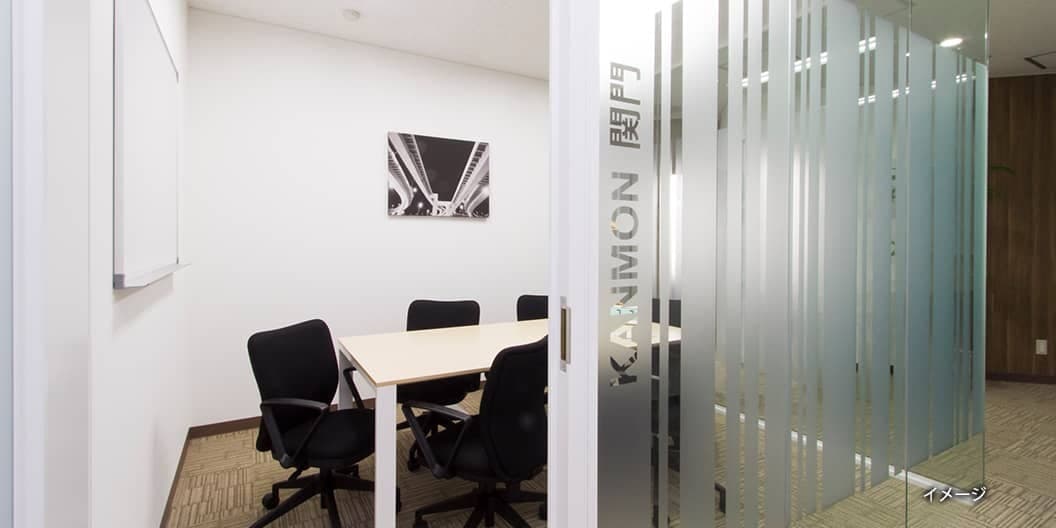 個室。家具付きのお部屋です。※画像はイメージです。©Regus