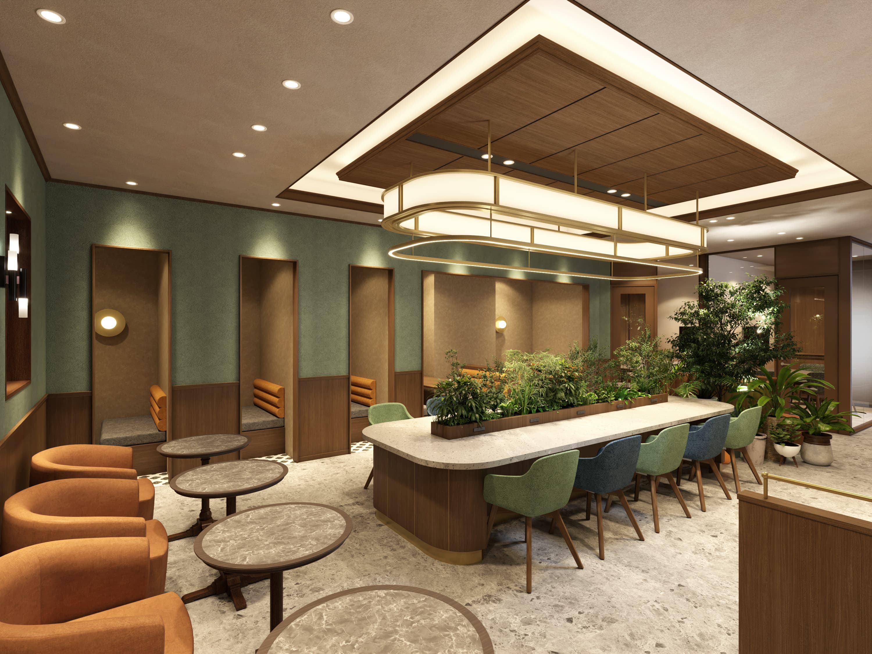 共有部_ラウンジ。24時間365日利用可能です。※画像はイメージです。