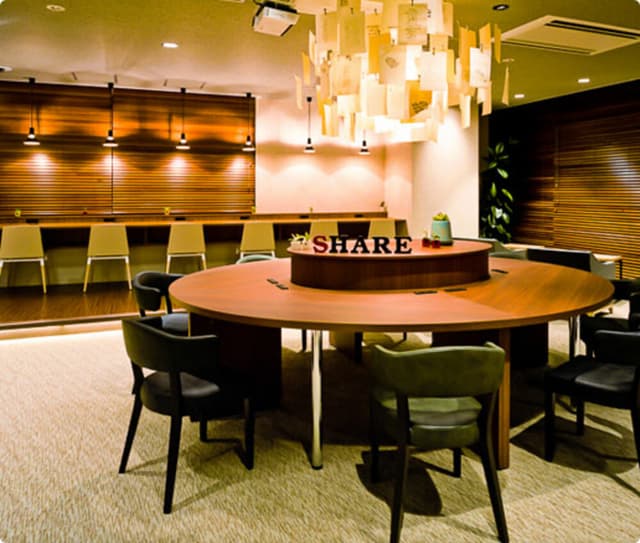 フリースペース_フレキシブルに働きたい方に大変おすすめの施設です