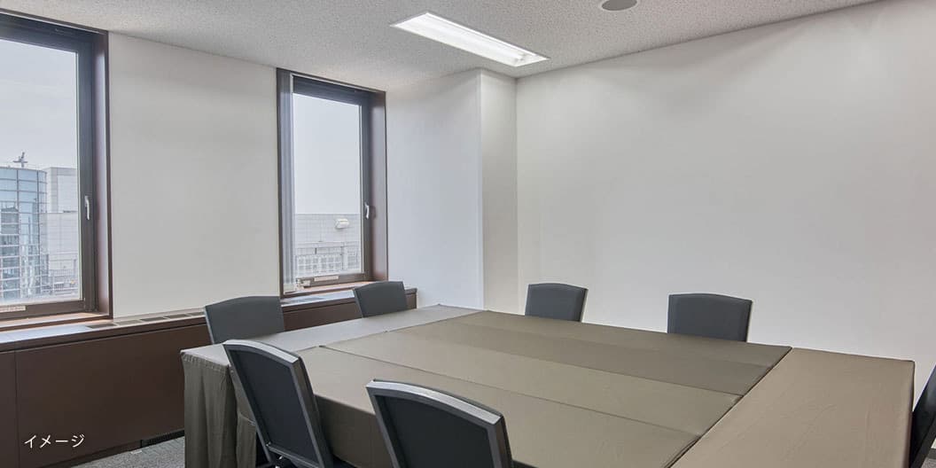 専有部_個室。家具付き、Wi-Fi完備ですぐにビジネスをスタートできます。※画像はイメージです。©Regus