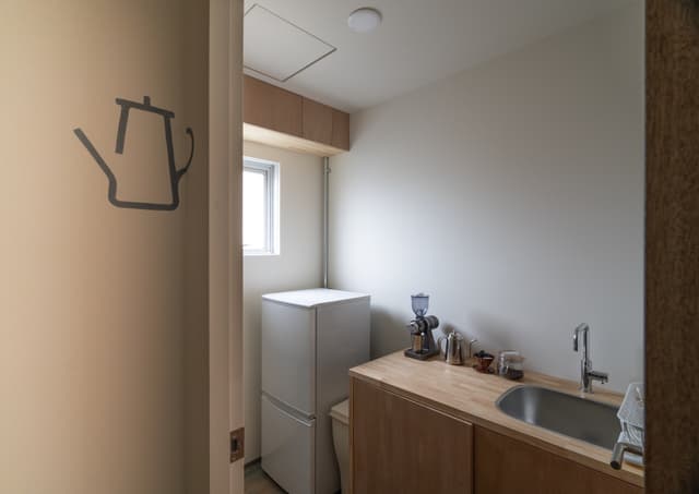 共用部_4階給湯スペース。