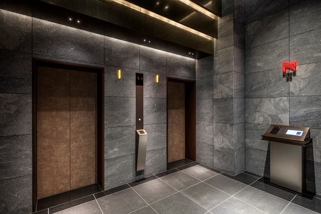 エントランス_高級感あふれるエレベーターホールです。