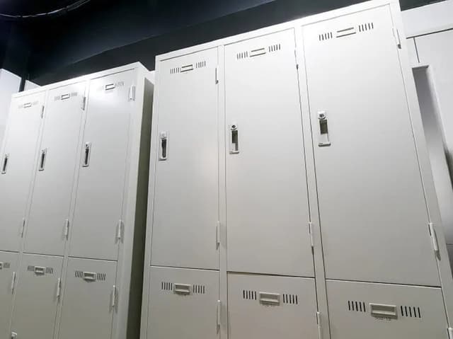 設備_ロッカー。月額1,100円(税込)で利用することが可能です。©BIZcircle