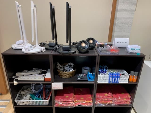 その他_備品。すべて無料でご利用できます