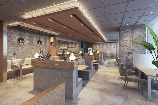 共有部_オープンスペース。心地よいスペースでリフレッシュすることも可能です。※画像はイメージです。