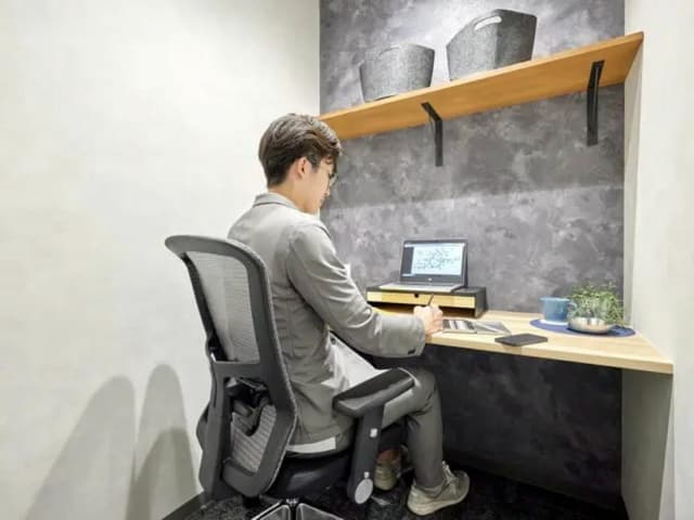 専有部_個室。1名~2名用のコンパクトなお部屋があります。※画像はイメージです。©bizcomfort