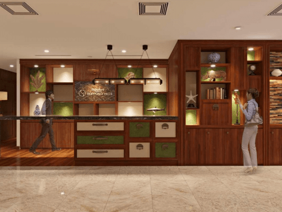 その他_内装。上品なデザインが施されたオフィスです。