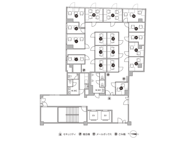 4F フロアMAP