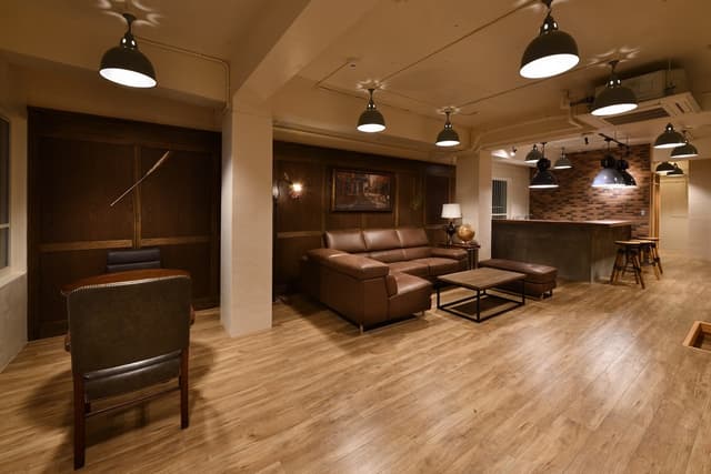 共用部_2Fサロンです。定期的に他入居者さまと交流できるイベントが開催されます。