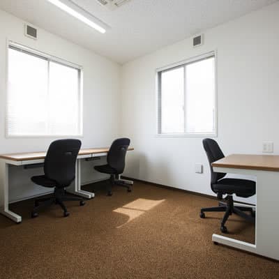 専有部_個室。家具付きのお部屋です。