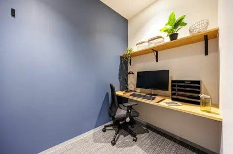 専有部_個室。24時間365日利用できます。※画像はイメージです。©bizcomfort