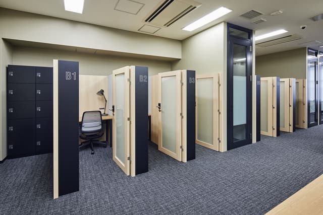 共用部_1名様区画。テレワークに最適です。