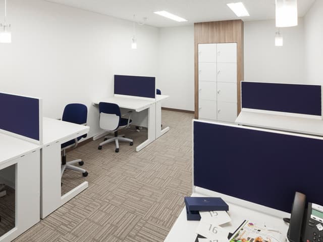 共用部_コワーキングスペース_ ロッカー完備しています。©︎Regus