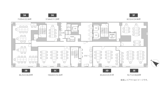 その他_フロアマップ3F