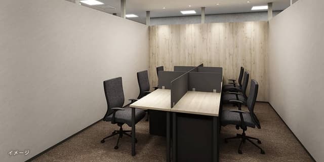 専有部_コワーキングスペース。デスク単位での契約で利用可能です。※画像はイメージです。©Regus